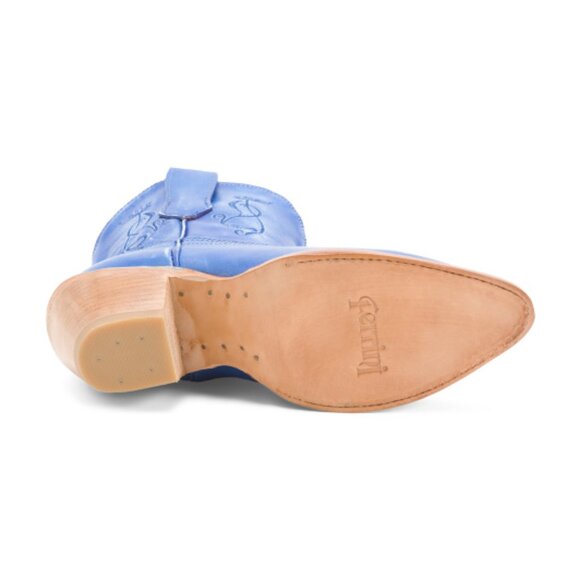 FERRINI Made In Mexico Leather Pixie Western Boots - Picture 3 of 3